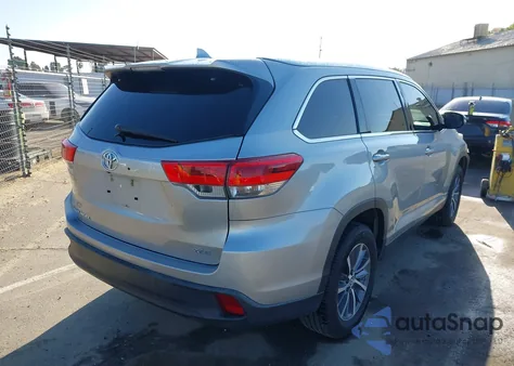 2019 Toyota Highlander Xle from USA, damaged, VIN 5TDKZRFH4KS565142